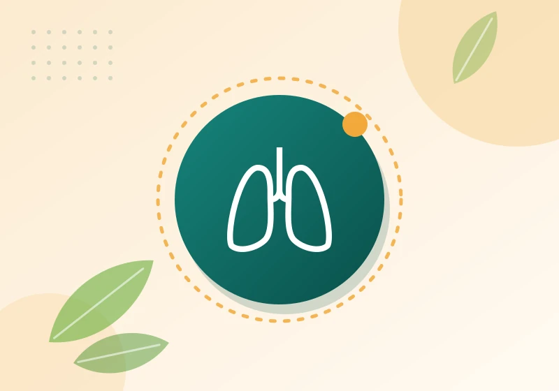 Respiratory health illustration